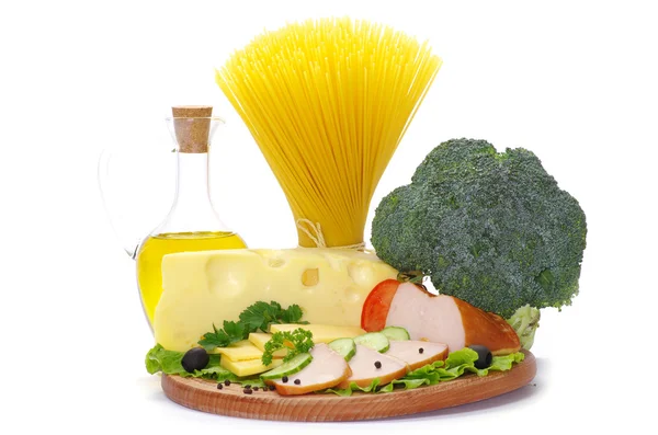 Ingredienti della pasta — Foto Stock