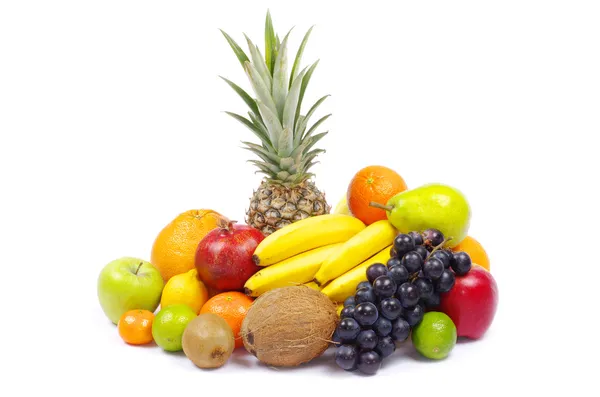 Frutas en blanco —  Fotos de Stock