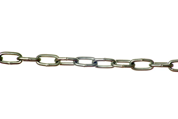 Chain on a white — Stock Photo, Image
