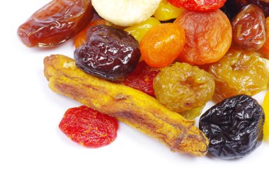 Dried fruits collection clipart