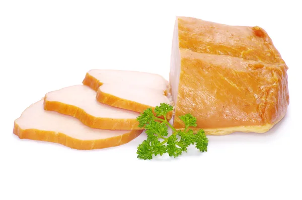 Bacon on a white — Stock Photo, Image