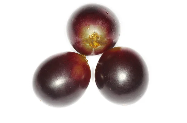 Uva su bianco — Foto Stock