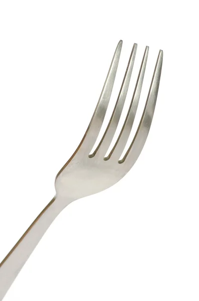 Fork on white — Stock Photo, Image