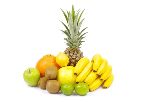 Fruits on white — Stock Photo, Image