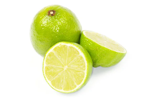 Limão sobre branco — Fotografia de Stock