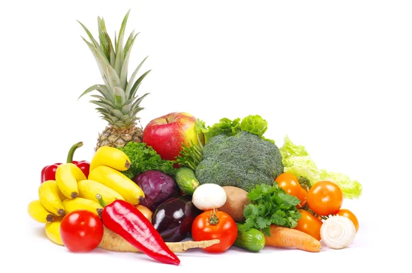 Фрукты и овощи — стоковое фото