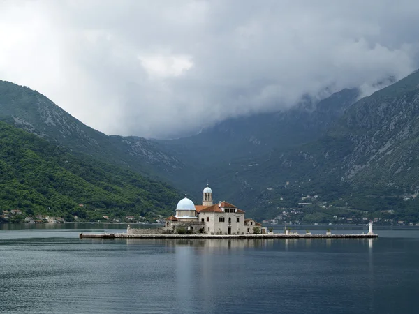 Islas de la bahía Kotor — Foto de Stock