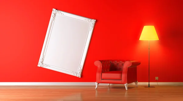 Red interior — Stock Photo, Image