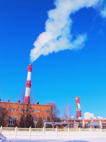 Het beeld van de fabriek — Stockfoto