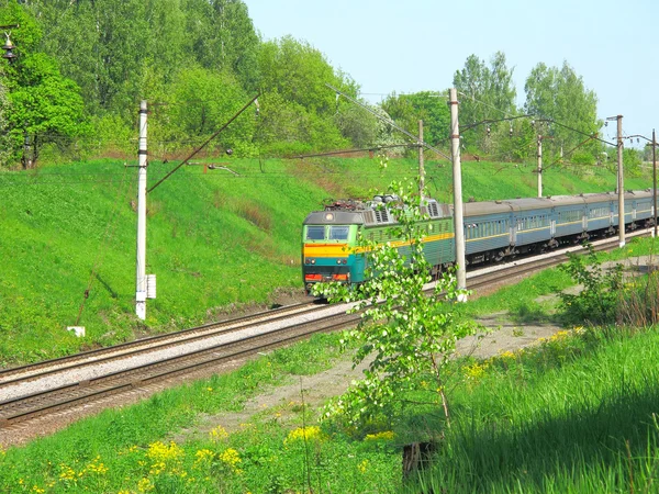 Elektrikli tren — Stok fotoğraf
