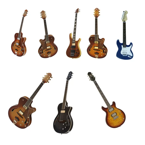 Електричні guitares — стокове фото
