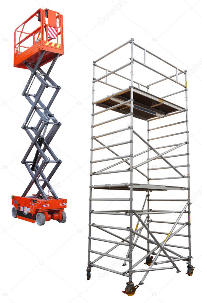 Scaffold and lift
