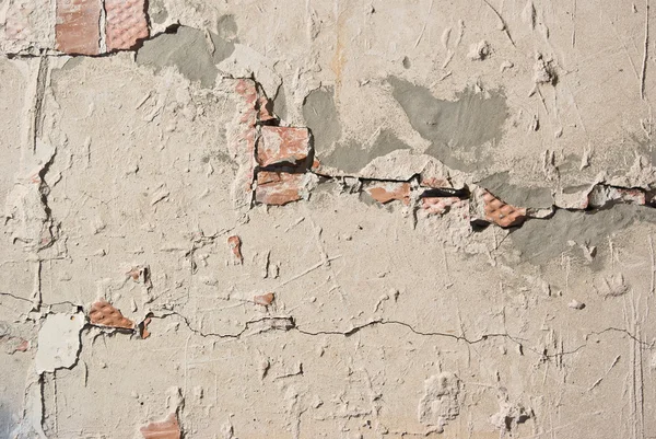 Fond de mur de pierre de fragment détaillé élevé — Photo