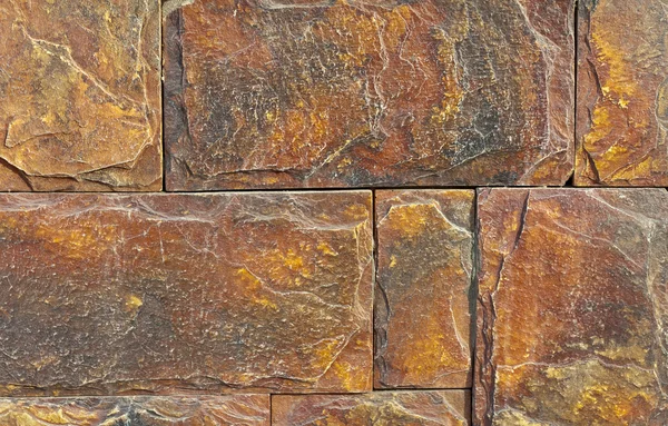 Fundal cu perete vechi de cărămidă vopsită roșu — Fotografie, imagine de stoc