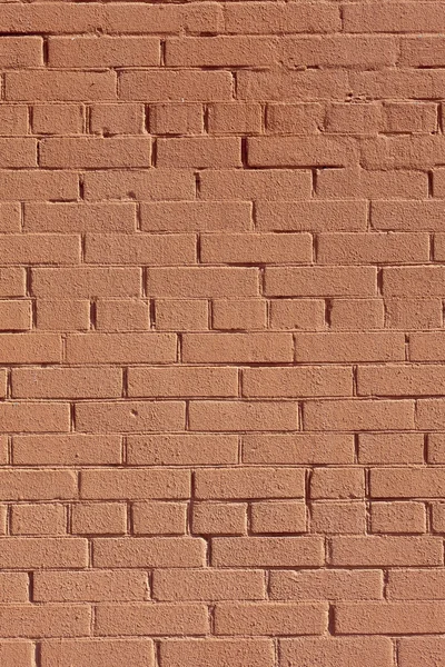 Fond avec vieux mur de briques peintes en rouge — Photo