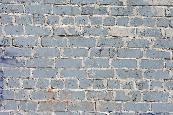 古い塗られたレンガ壁との背景 — ストック写真