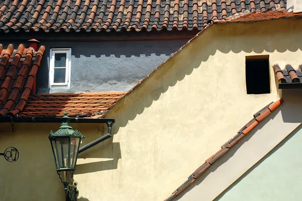 Teil des mittelalterlichen Hauses — Stockfoto