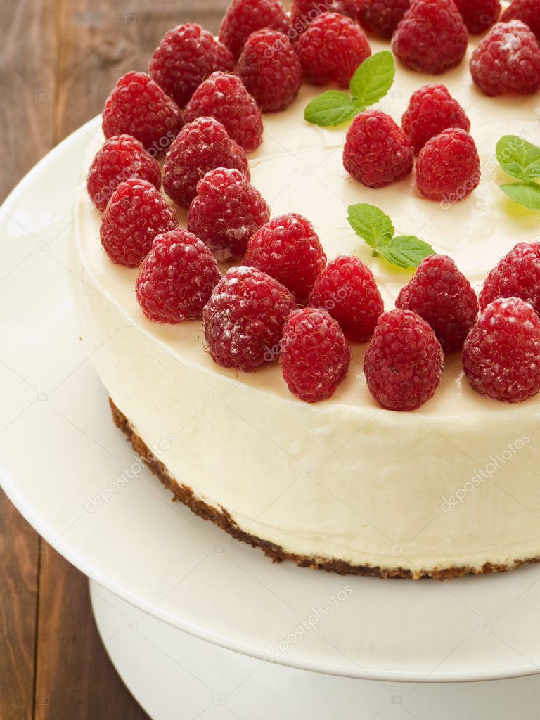 Raspberry cheesecake