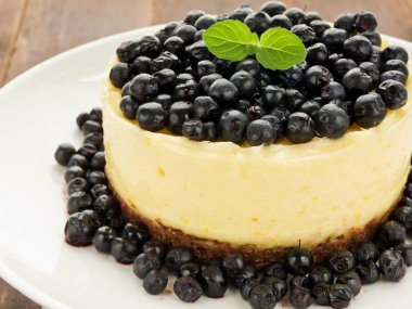 Limonlu cheesecake