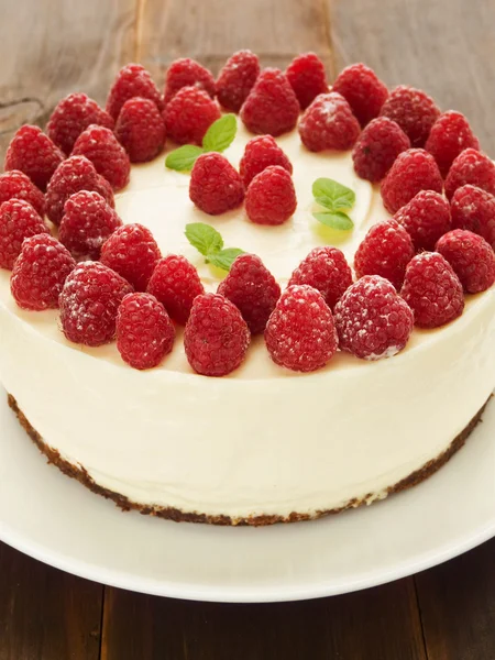 Cheesecake al lampone — Foto Stock