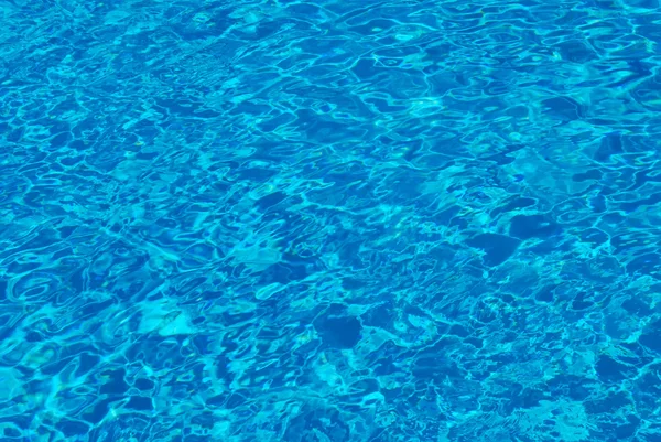 Texture de l'eau de piscine — Photo