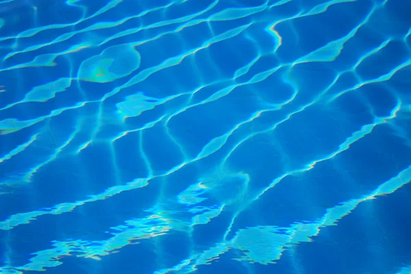Swimming Pool Water Waves Texture — Stock Photo, Image