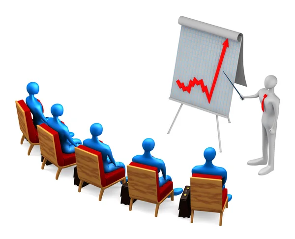 Gruppe von Personen und Geschäftsleuten auf weißem Hintergrund — Stockfoto