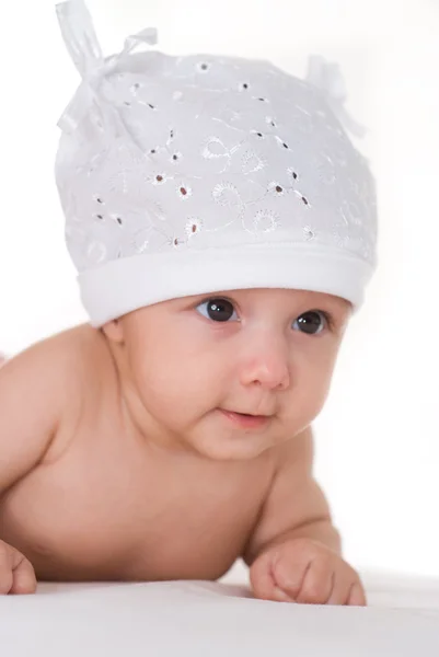 stock image Portrait of a beautiful newborn