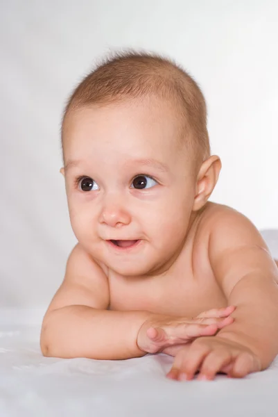 白の新生児 — ストック写真