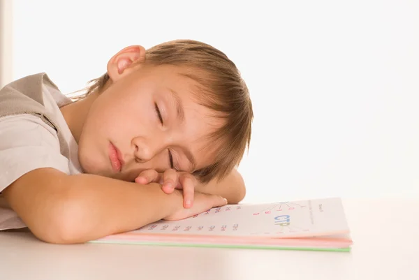 Çocuk uyku tablo — Stok fotoğraf