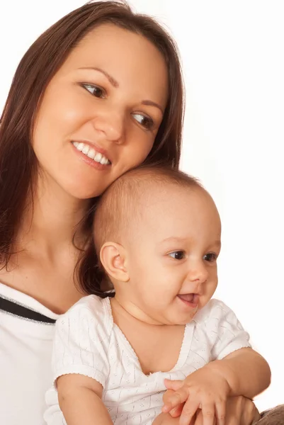 Гарна щаслива мама і дитина — стокове фото