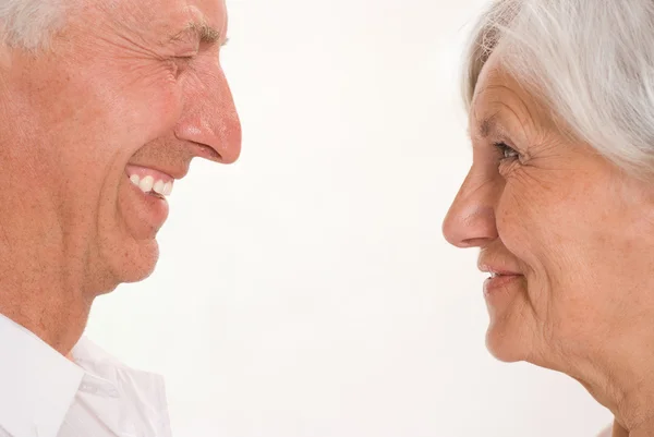 Bejaarde echtpaar samen — Stockfoto
