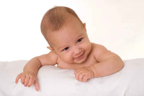 Retrato de um belo recém-nascido — Fotografia de Stock