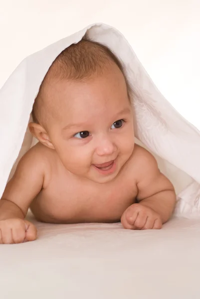 Porträt eines schönen Neugeborenen — Stockfoto