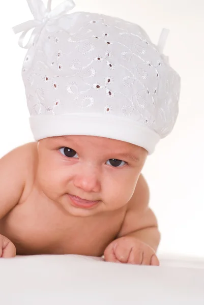 stock image Portrait of a beautiful newborn