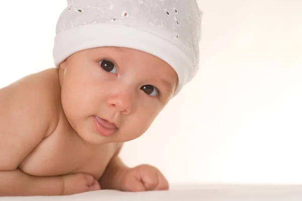 Portrét krásné miminko — Stock fotografie