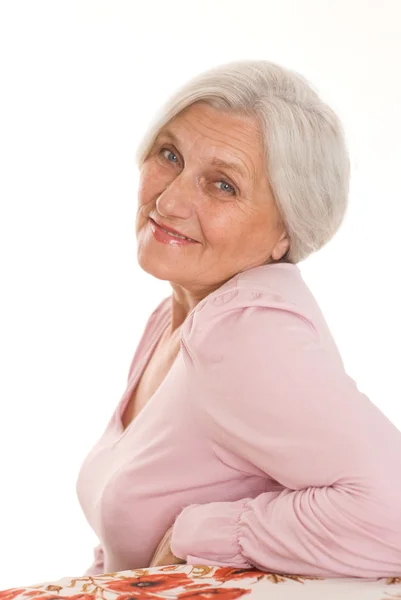Schöne ältere Frau — Stockfoto