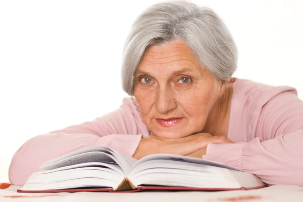 Mooie oudere vrouw — Stockfoto