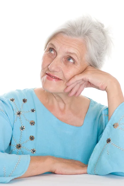 Güzel Yaşlı Kadın — Stok fotoğraf