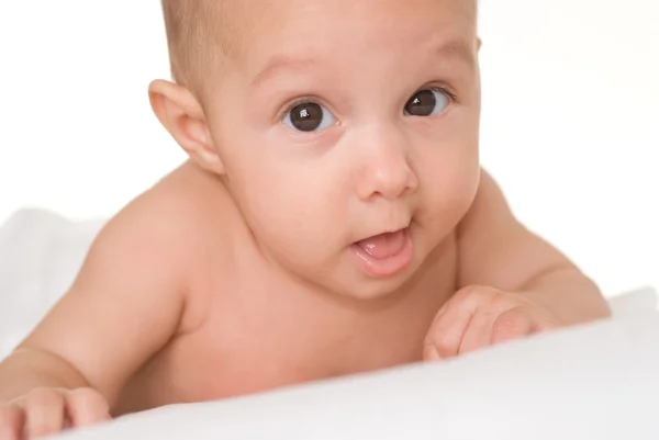 Portrait of a happy baby — Stock Photo, Image