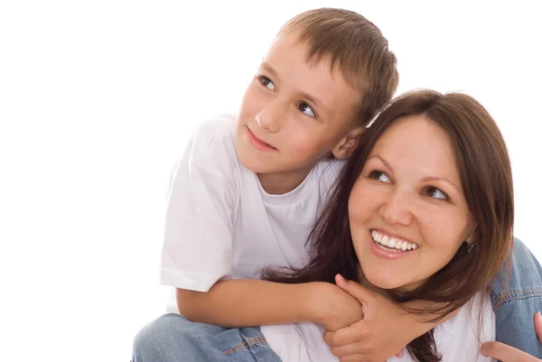 Happy mother with her child — Stock Photo, Image