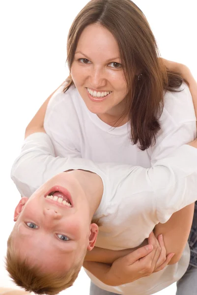 幸せな母親と子供 — ストック写真