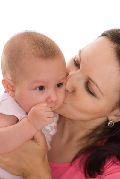 Happy mother with her child — Stock Photo, Image