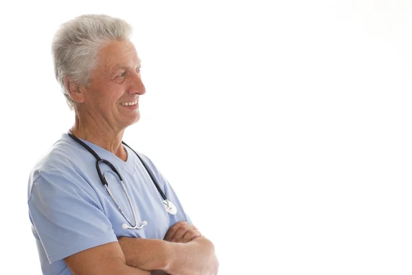 Oudere man arts — Stockfoto