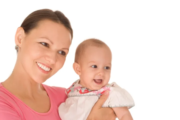 Nice mother and baby — Stock Photo, Image