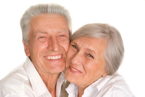 Anziani coppia insieme — Foto Stock