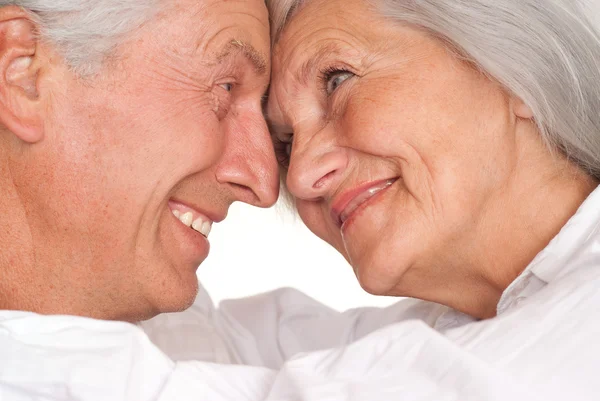 Yaşlı çiftin birlikte — Stok fotoğraf