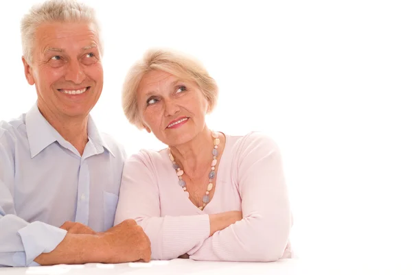 Feliz casal de idosos Imagens Royalty-Free
