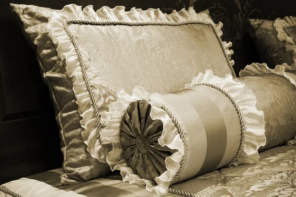 Cuscini di seta — Foto Stock