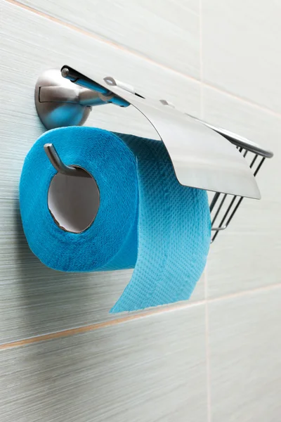 Tuvalet kağıdı tutucusu — Stok fotoğraf